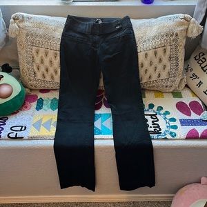 Black Lowrise Zara Pants